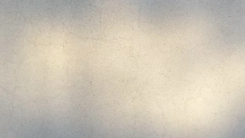 Old white concrete wall with light leaks - cracks - top view - background Stock Footage 138572848