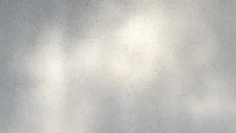 Old white concrete wall with light leaks - cracks - top view - background Stock Footage 138588777