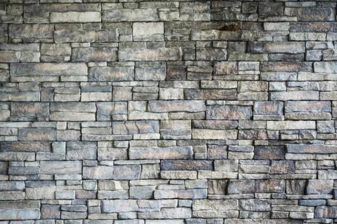 Old white gray Bricks Wall Pattern. Stock Photos