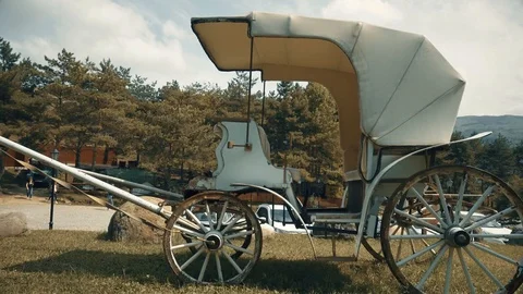 Old white koreta Stock Footage 95998865