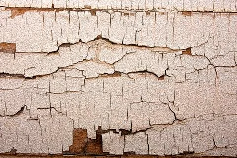 Old white wall, a background Stock Photos