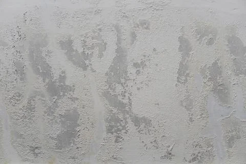 Old white wall with mold texture background. messy wall stucco texture Stock Photos