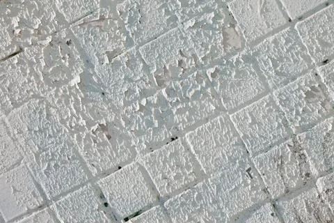 Old white wall Foto stock