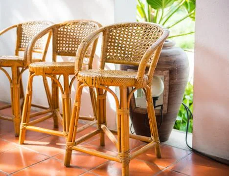 Old wicker chair Photos