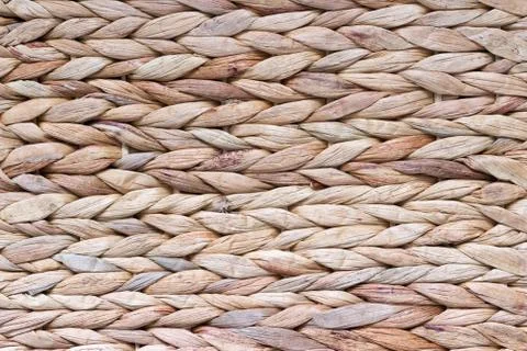 Old wicker texture background Stock Photos