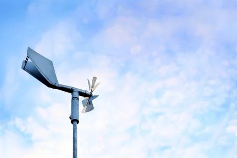 Old windmill against the sky . Stock Photos