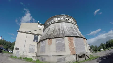 Old windmill building, timelapse 4K Stock-Footage 66186705