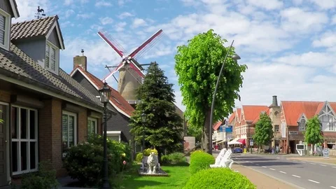 Old windmill. Stock Footage 75840353