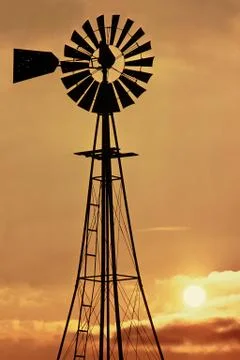 Old windmill Stock Photos
