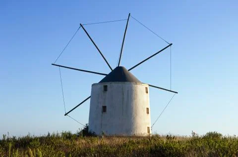 Old windmill Stock Photos