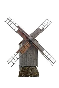 Old windmill Stock Photos