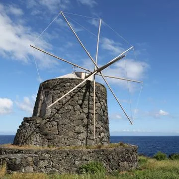 Old windmill Stock Photos