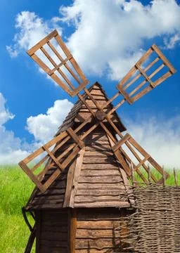 Old windmill Stock Photos