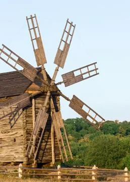 Old windmill Stock Photos
