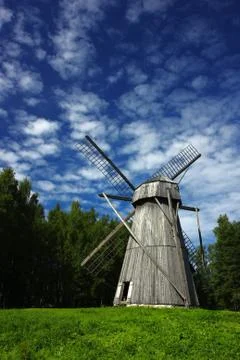 Old windmill 写真素材