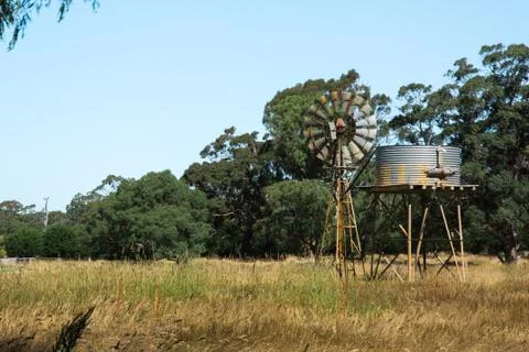 Old windmill Stock Photos