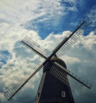 An old windmill Stock Photos