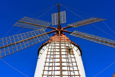 OLD WINDMILL Stock Photos