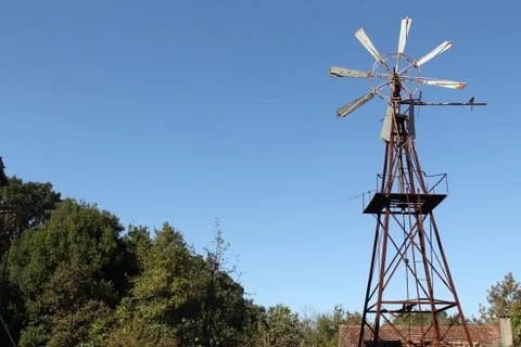 Old windmill Stock Photos