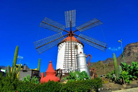 OLD WINDMILL Stock Photos