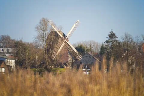 Old windmill Stock Photos