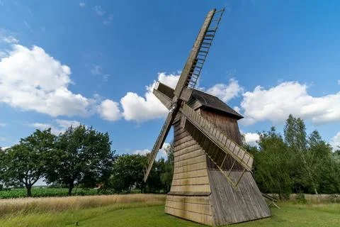 Old windmill Stock Photos