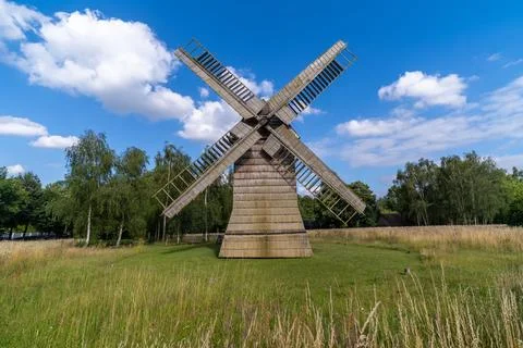 Old windmill Stock Photos
