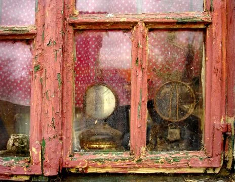 Old window 1 Stock Photos