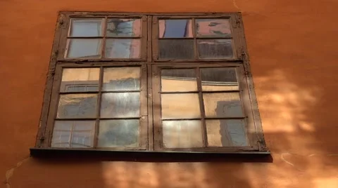 Old window  -4k Stock Footage 40790551