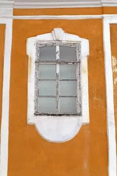 Old window in a building Stock Photos