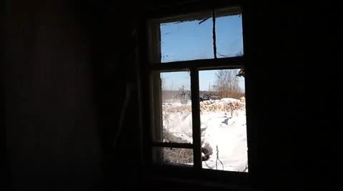 Old window Vídeo Stock 21968732
