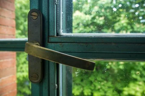 Old Window Handle Stock Photos