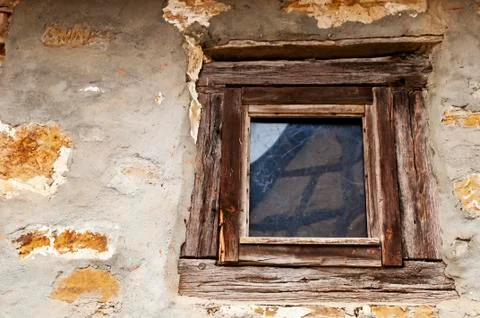 Old window 스톡 사진