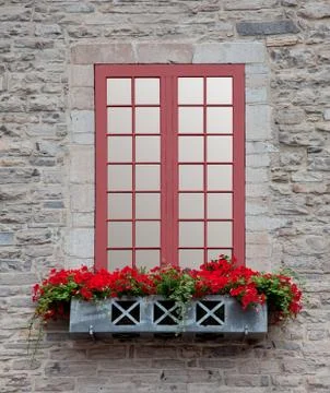 Old window Stock Photos