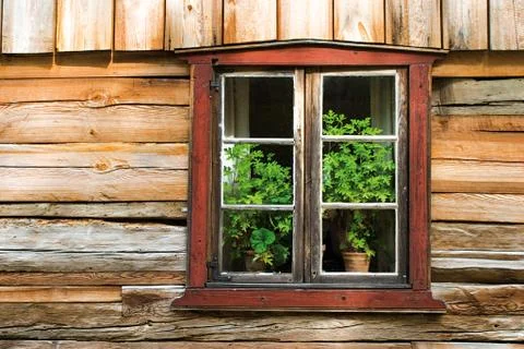 Old window Stock Photos