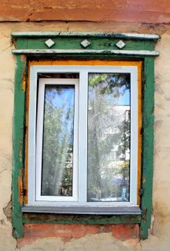 Old window Stock Photos