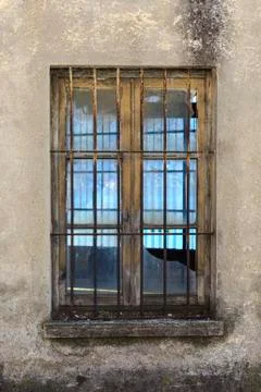 Old window Foto stock