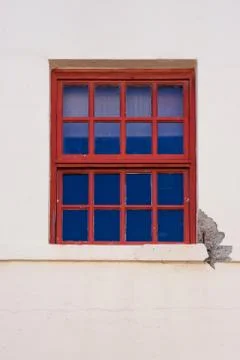 Old window Foto stock