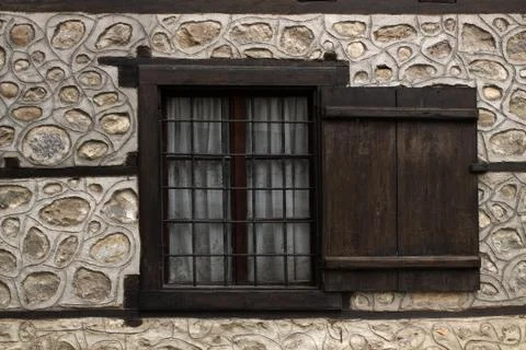 Old window Foto stock