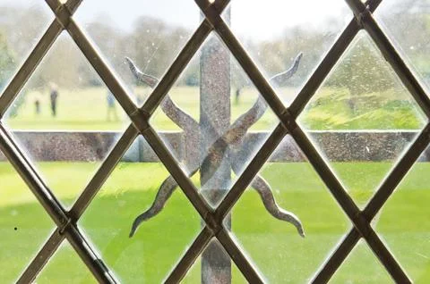 Old window Foto stock