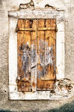 Old window Foto stock