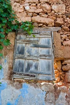 Old window. Stock Photos