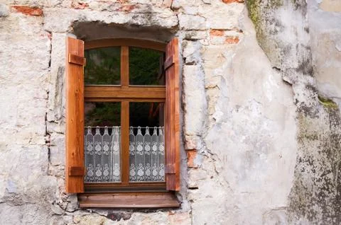 Old window Stock Photos