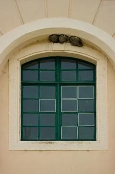 Old window. 写真素材