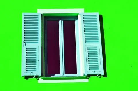 Old window Stock Photos