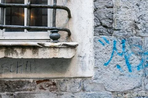 Old window Fotos Stock