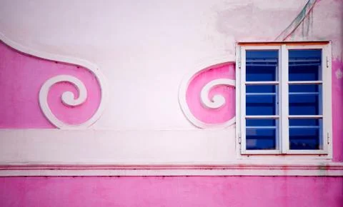 Old window Stock Photos