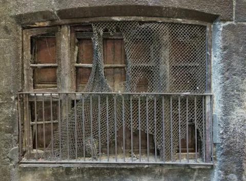 Old window. Stock Photos