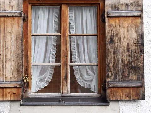 Old window Stock Photos