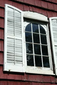 Old window shutters Stock Photos